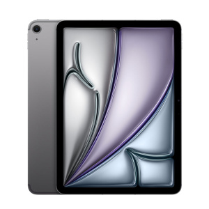 планшет apple ipad air 11" 128gb (m2, 2024) wi-fi + 5g space grey серый космос (muxd3ll/a)