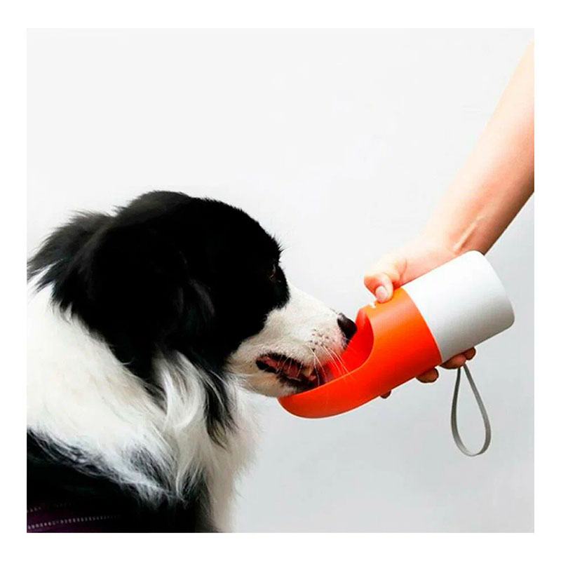 поилка для собак moestar rocket pet bottle orange ms001001