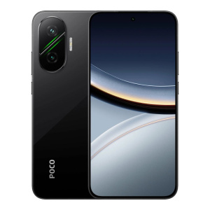 смартфон xiaomi poco f7 12/256 gb, dual nano sim, black/черный