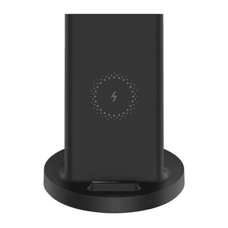 беспроводное зарядное устройство xiaomi vertical wireless charger 20w black