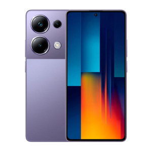смартфон xiaomi poco m6 pro 12/512 гб ru, dual nano sim, фиолетовый