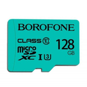карта памяти borofone microsdhc 128gb (class 10)