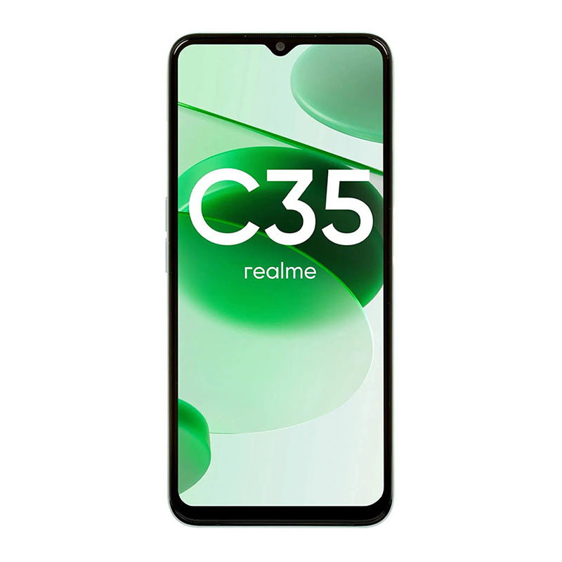 смартфон realme c35 4/128 гб, зелёный