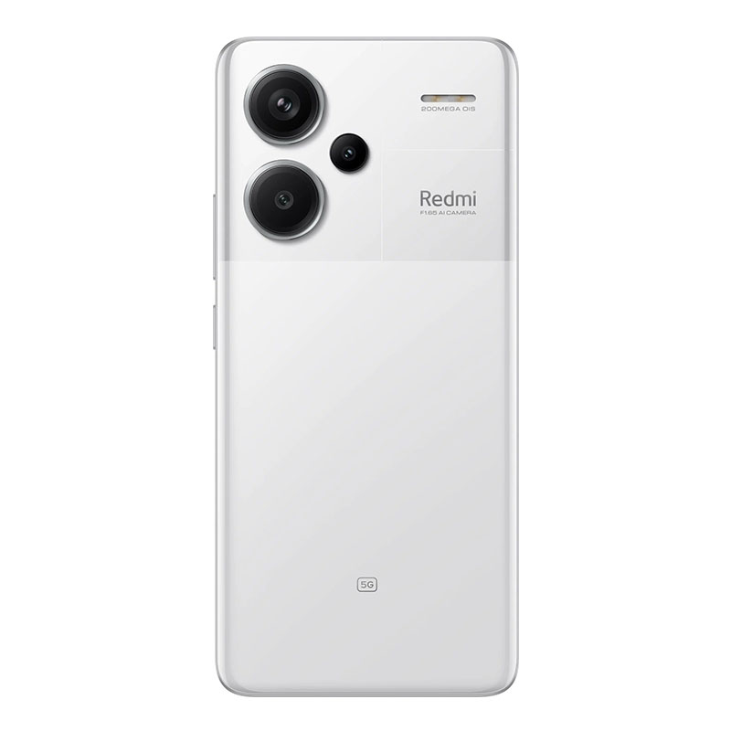 смартфон xiaomi redmi note 13 pro plus 5g 12/512 dual: nano sim + esim, moonlight white/белый