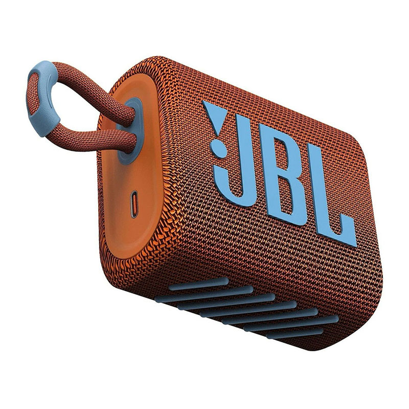 портативная акустика jbl go 3, 4.2 вт, оранжевый