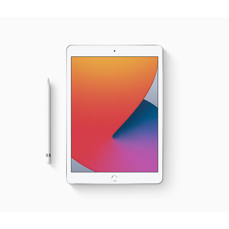 планшет apple ipad (2020) 128gb wi-fi cерый космос (myld2)