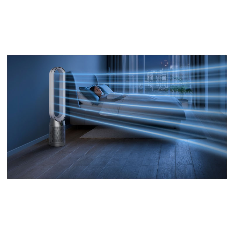 очиститель воздуха dyson purifier cool pc1, белый/серебристый