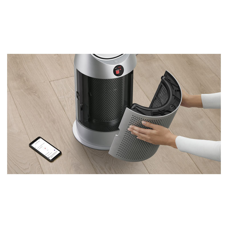 очиститель воздуха dyson purifier hot+cool hp1 белый/серебристый