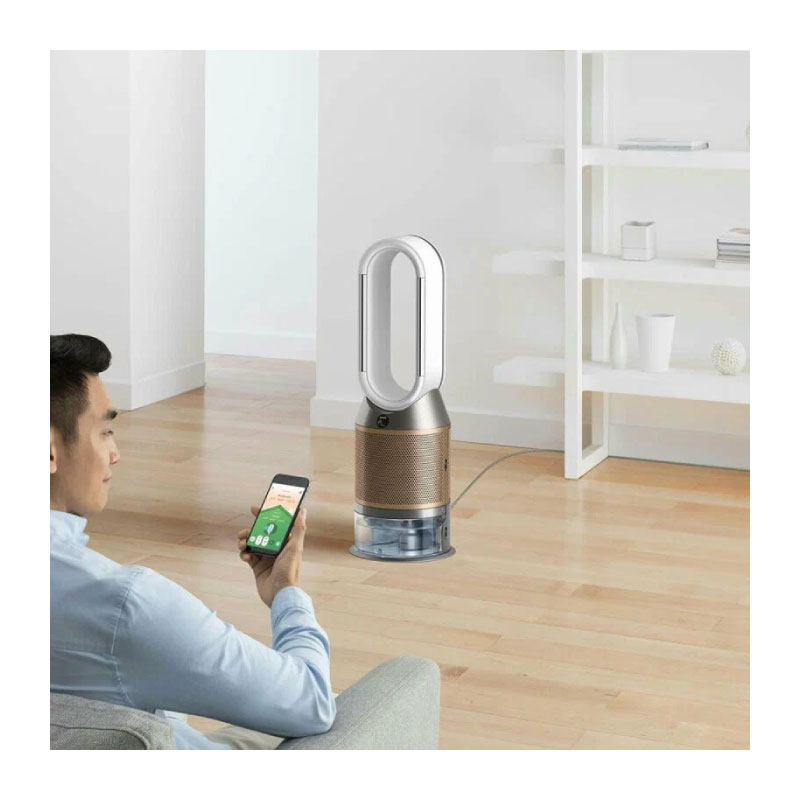 очиститель воздуха dyson purifier humidify+cool de-nox белый/золотой