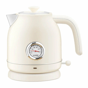 чайник qcooker retro electric kettle 1.7l белый (qs-1701)