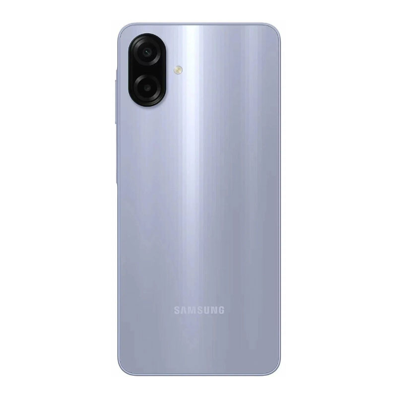 смартфон samsung galaxy a07 4/128 гб, dual nano sim, фиолетовый/light violet